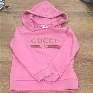 Gucci Pink Logo Hoodie